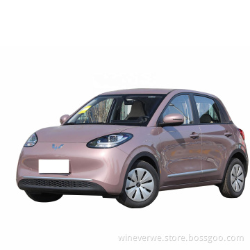 Electric Car Wuling Pink  Second Hand Cars 100 km/h 5 Doors 4 Seats kWh/100km 10kWh New Energy Vehicle